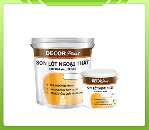 Sơn Ngoại Thất Decor Plast - Sơn Lót Chống Kiềm